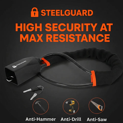 SteelGuard™ Steering Wheel Lock