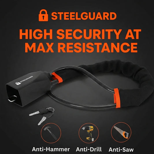 SteelGuard™ Steering Wheel Lock