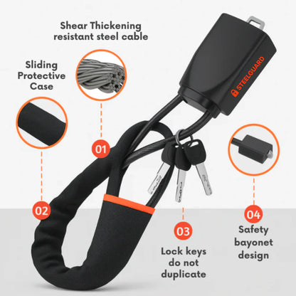 SteelGuard™ Steering Wheel Lock