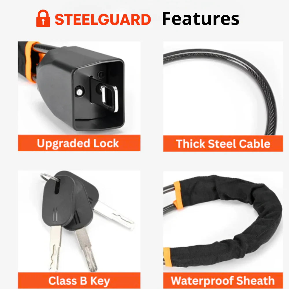 SteelGuard™ Steering Wheel Lock
